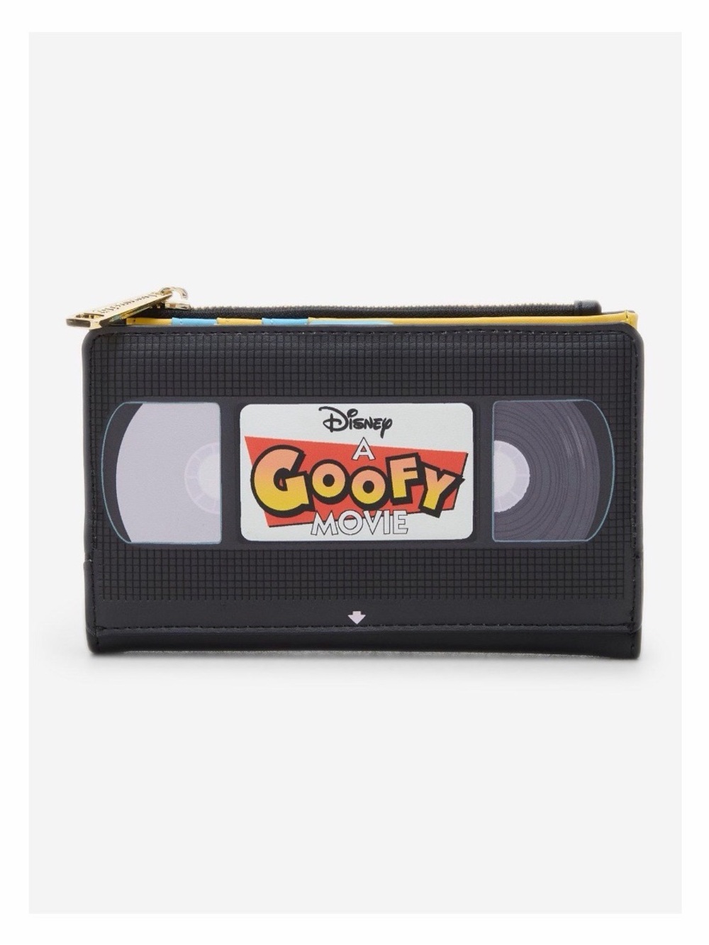 New Loungefly Disney A Goofy Movie VHS Tape Figural Wallet